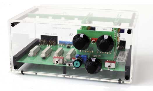 DNM 3D preamp with transparent case - photo courtesy Concert Sound USA. Click to see a slightly larger image
