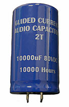 Guided Current 2T capacitors - 10,000 F 80 Volt : sold out but on order