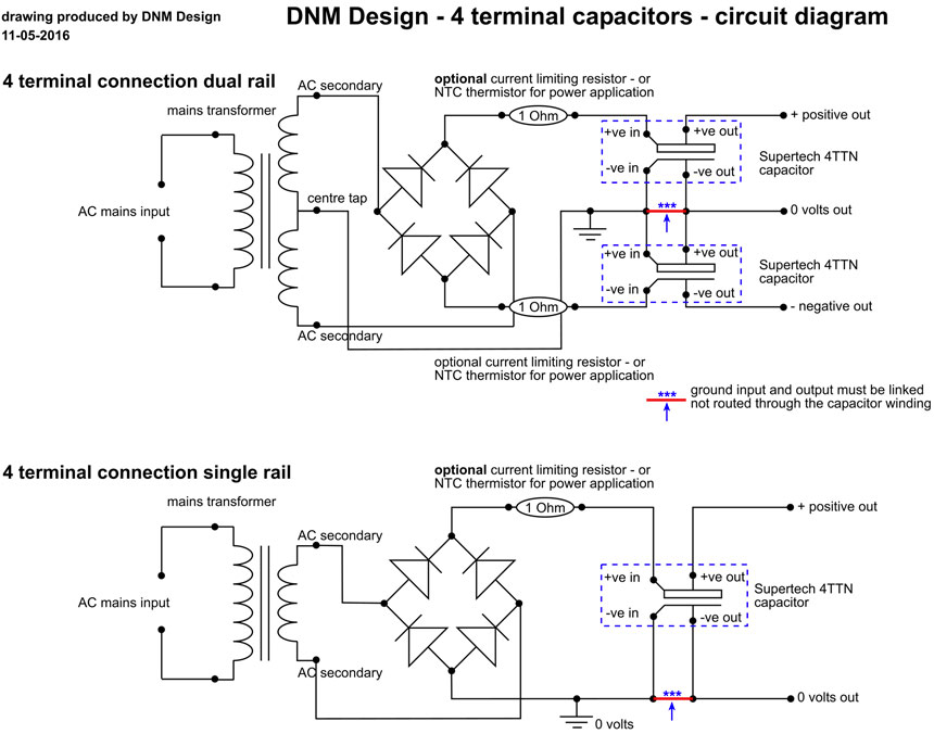 Guided Current 4TTN capacitor - 10,000 F 63 Volt