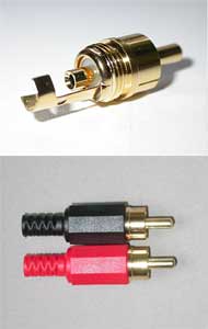 DNM Phono Plugs (PAIR)